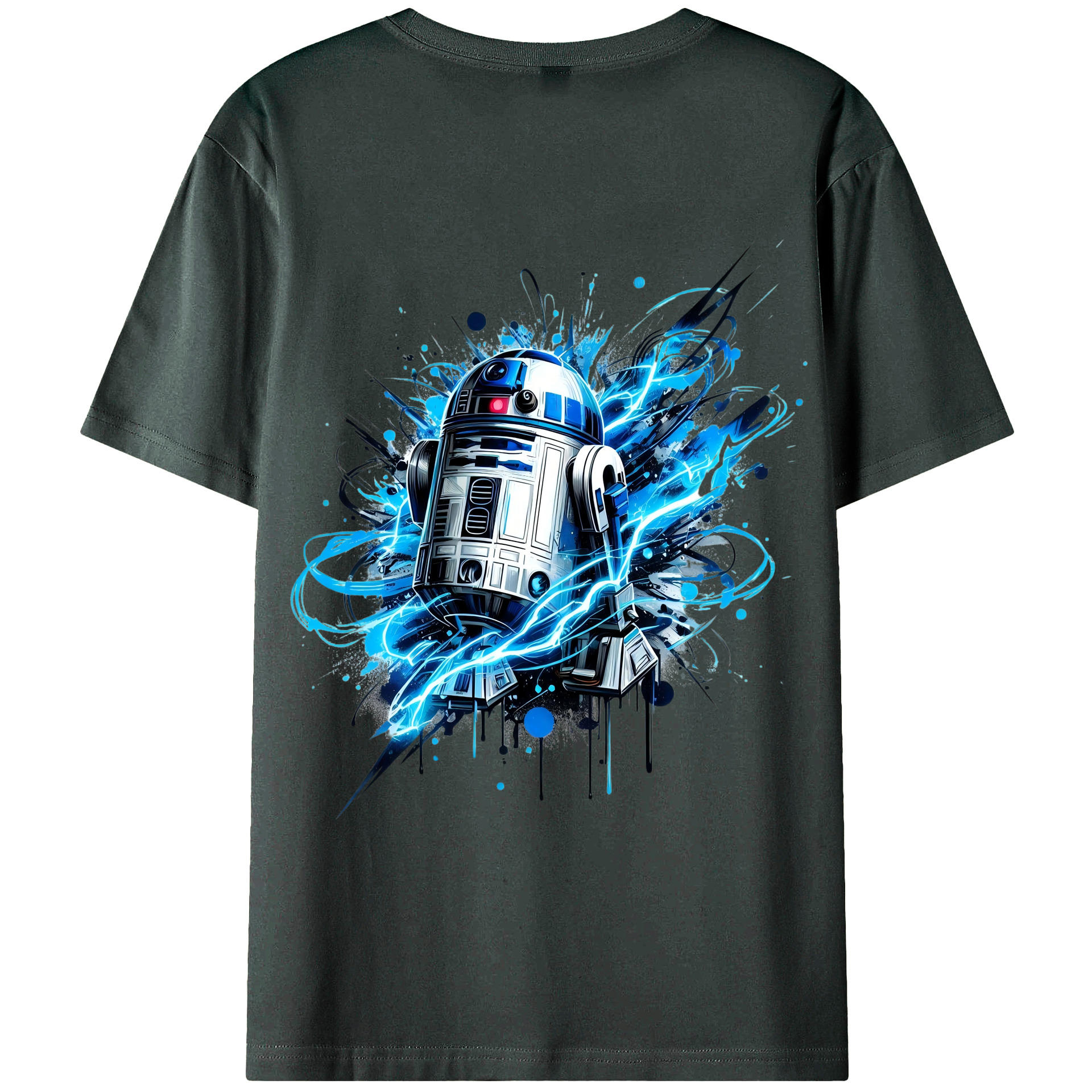 （画像用） スター・ウォーズ Star Wars 綿100％ メンズ半袖Tシャツ（バックプリント） 通気性